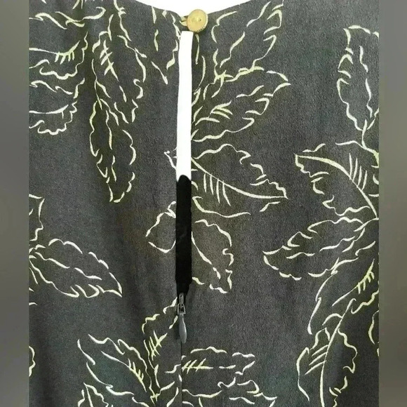 Pendleton Sleeveless Navy Blue Floral Dress 14P - Picture 2 of 12